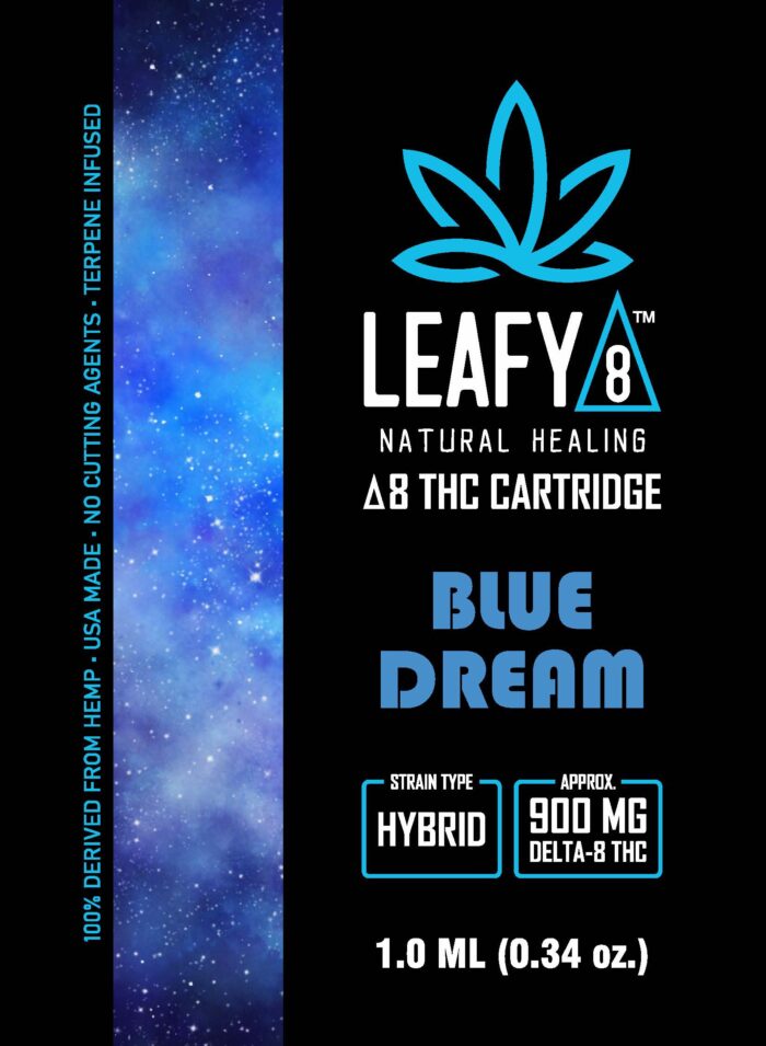Delta-8 THC Vape Cartridge: Blue Dream