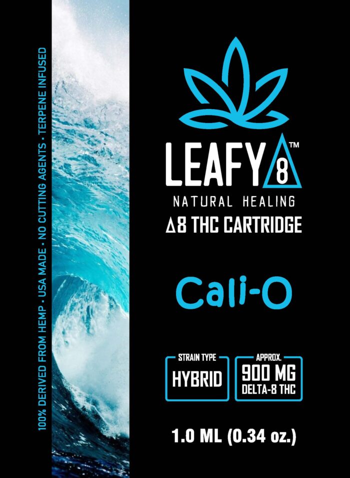 Leafy8 Cali-O Delta 8 Vape Cartridge