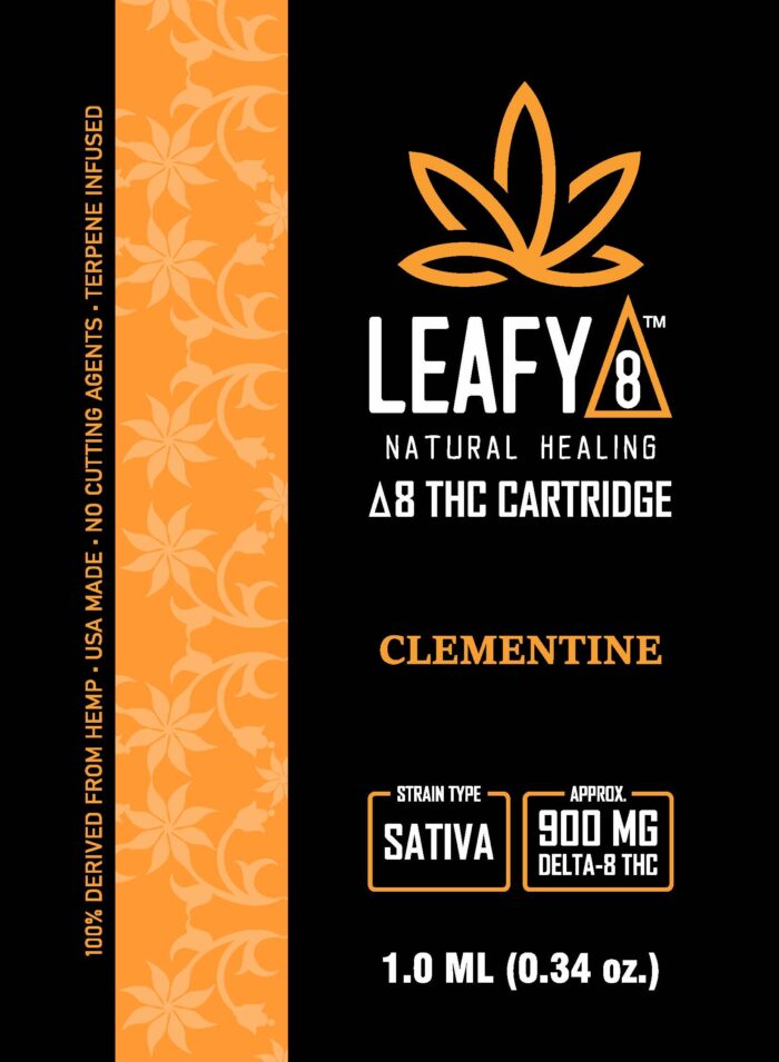 Delta-8 THC Vape Cartridge: Clementine (CDT)