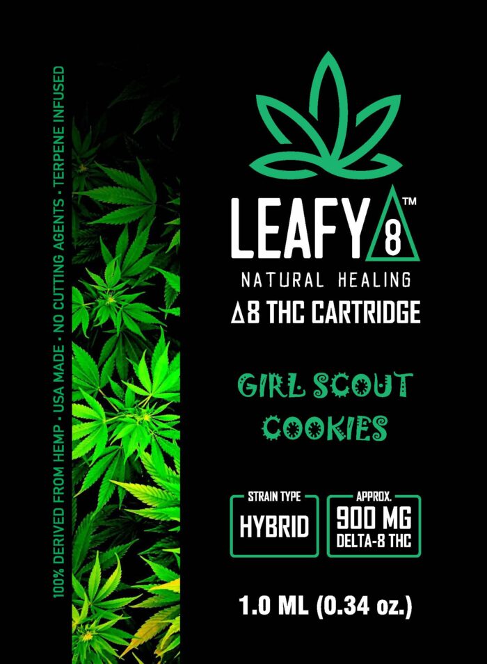 Delta-8 THC Vape Cartridge: Girl Scout Cookies