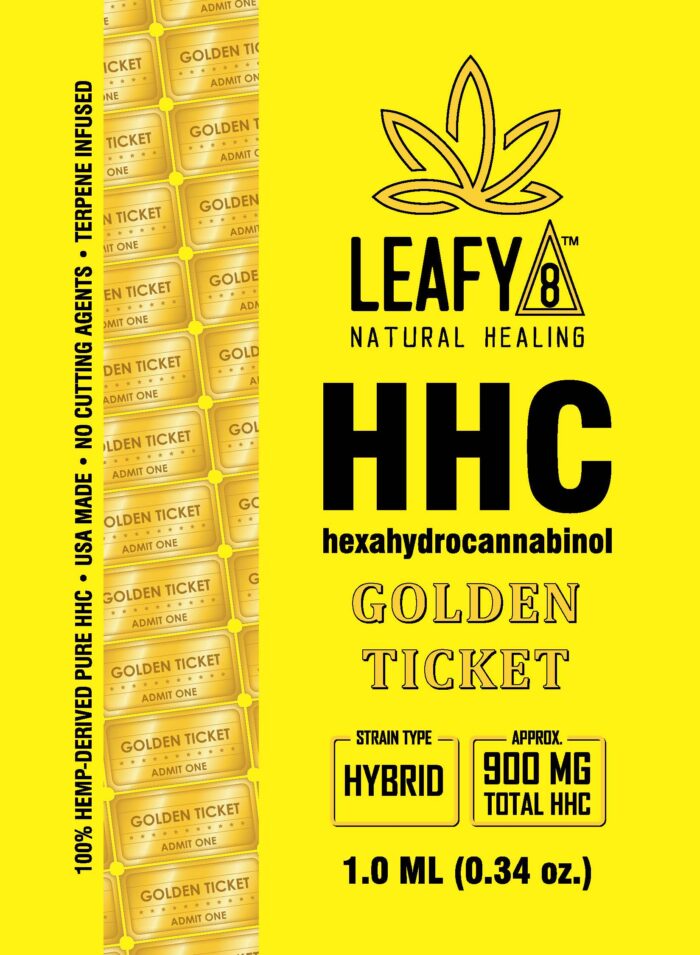 Golden Ticket HHC Front