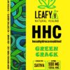 Leafy8 Brand Green Crack HHC Vape Cartridge - Front