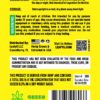 Leafy8 Brand Green Crack HHC Vape Cartridge - Rear