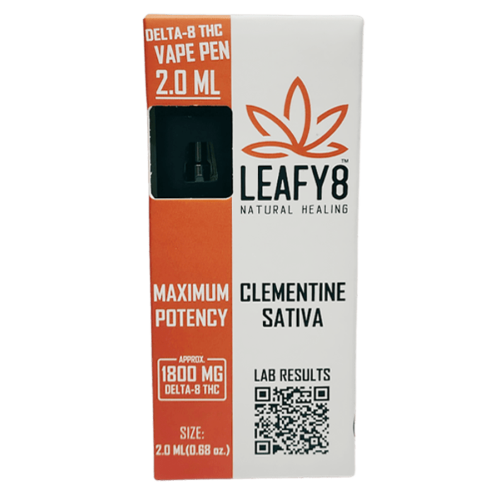 Delta-8 THC Disposable Vape - Clementine (2ml) - Leafy8