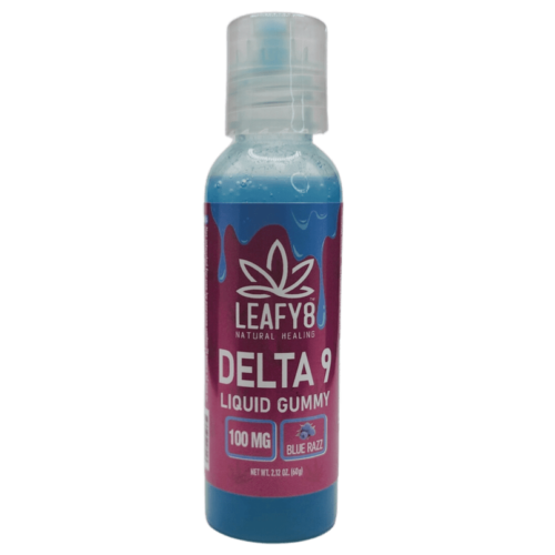 Blue Razz Delta 9 Liquid Gummy