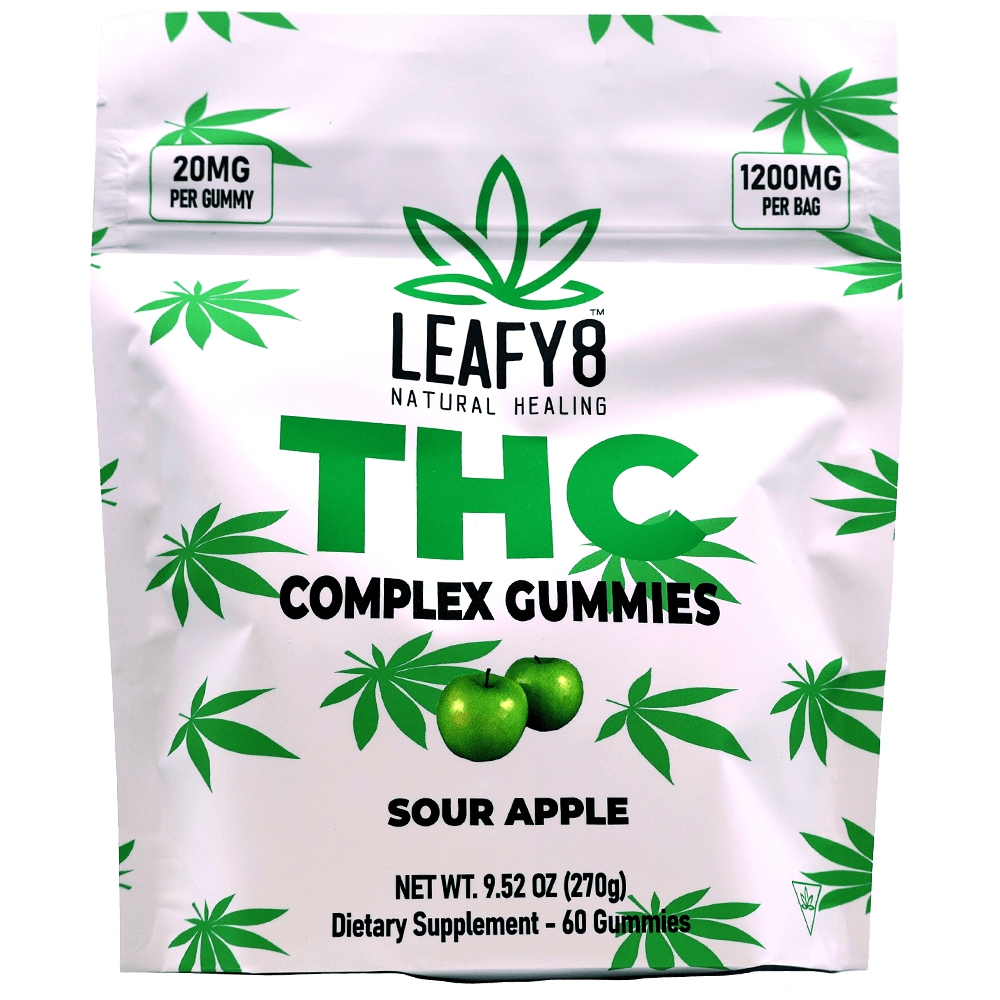 Hemp-Derived Delta-9 THC Gummies - Leafy8