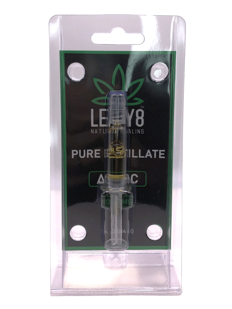 Delta-8 THC Distillate Syringe - Leafy8 Delta-9 THC & Delta-8 THC Products