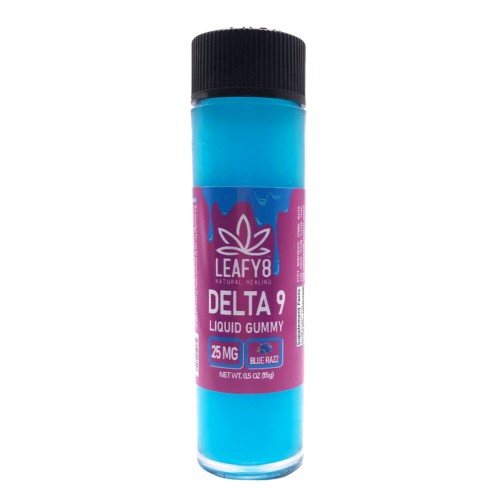 Delta 9 Blue Razz Liquid Gummy