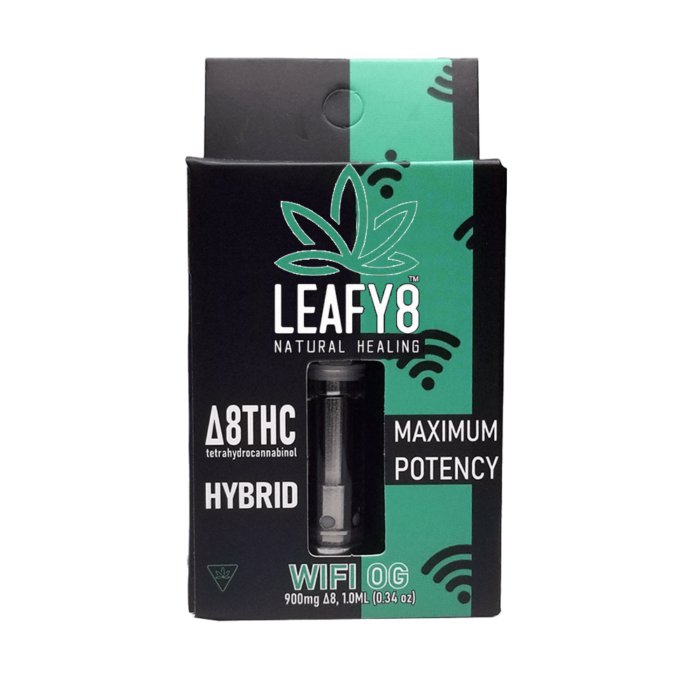 Leafy8 Delta-8 THC Vape Cartridge: WiFi OG