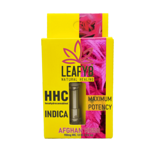 Leafy8 HHC Vape Cartridge: Afghan Kush