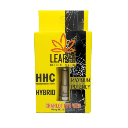 Leafy8 HHC Vape Cartridge: Charlotte's Web