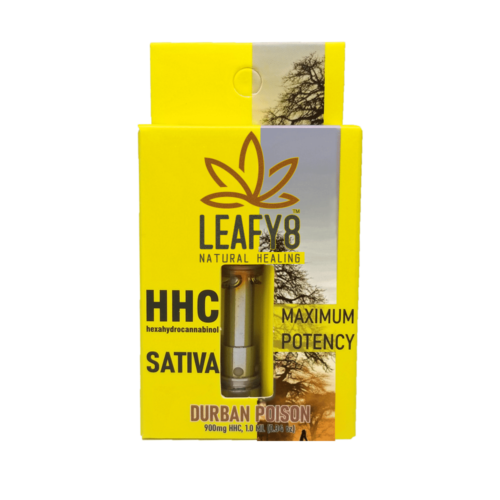Leafy8 HHC Vape Cartridge: Durban Poison