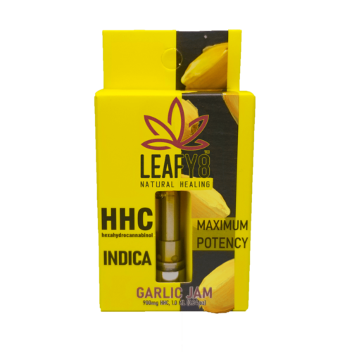 Leafy8 HHC Vape Cartridge: Garlic Jam