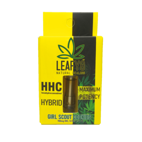 Leafy8 HHC Vape Cartridge: Girl Scout Cookies