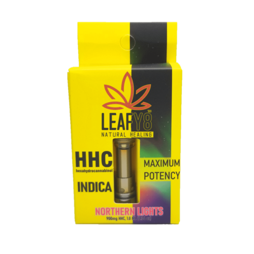 Leafy8 HHC Vape Cartridge: Northern Lights