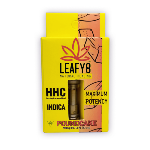Leafy8 HHC Vape Cartridge: Poundcake