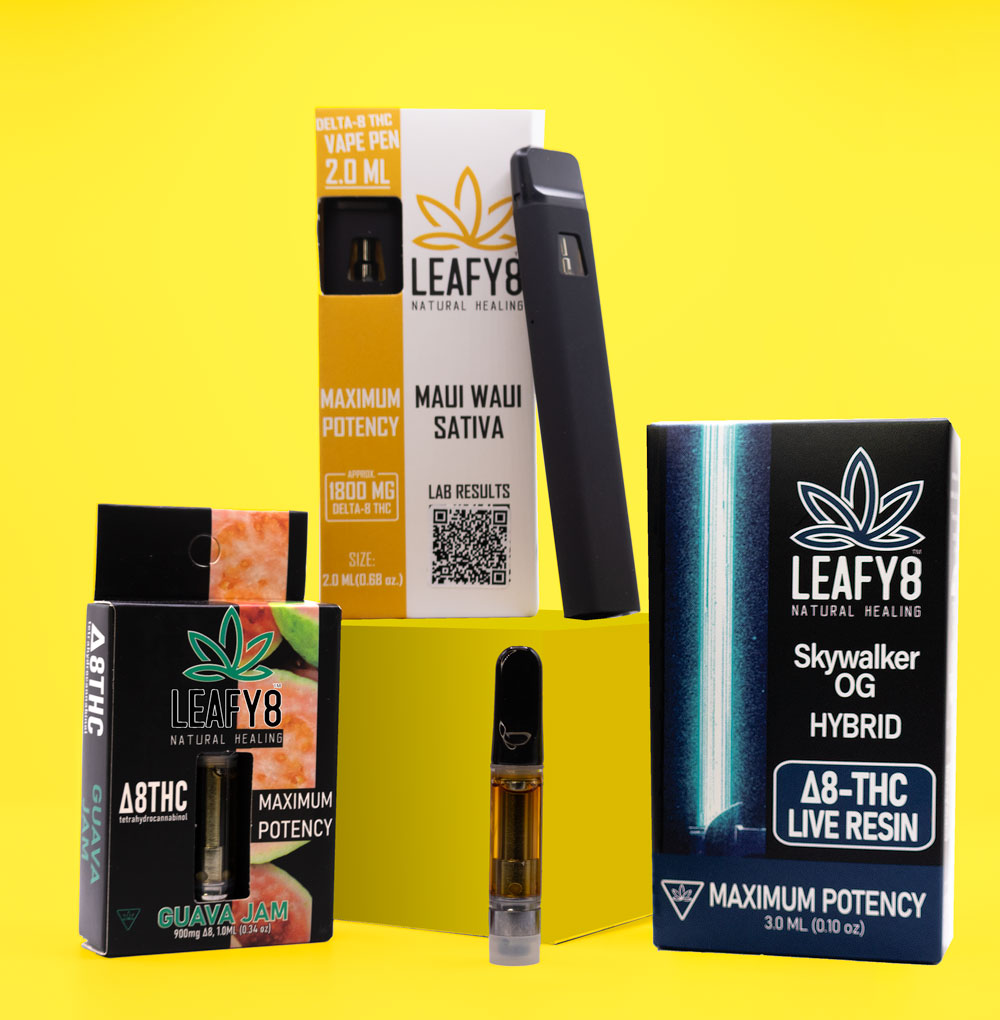 Shop Leafy8 Vapes & Disposables - Order Hemp-Derived Delta-8 & HHC Online