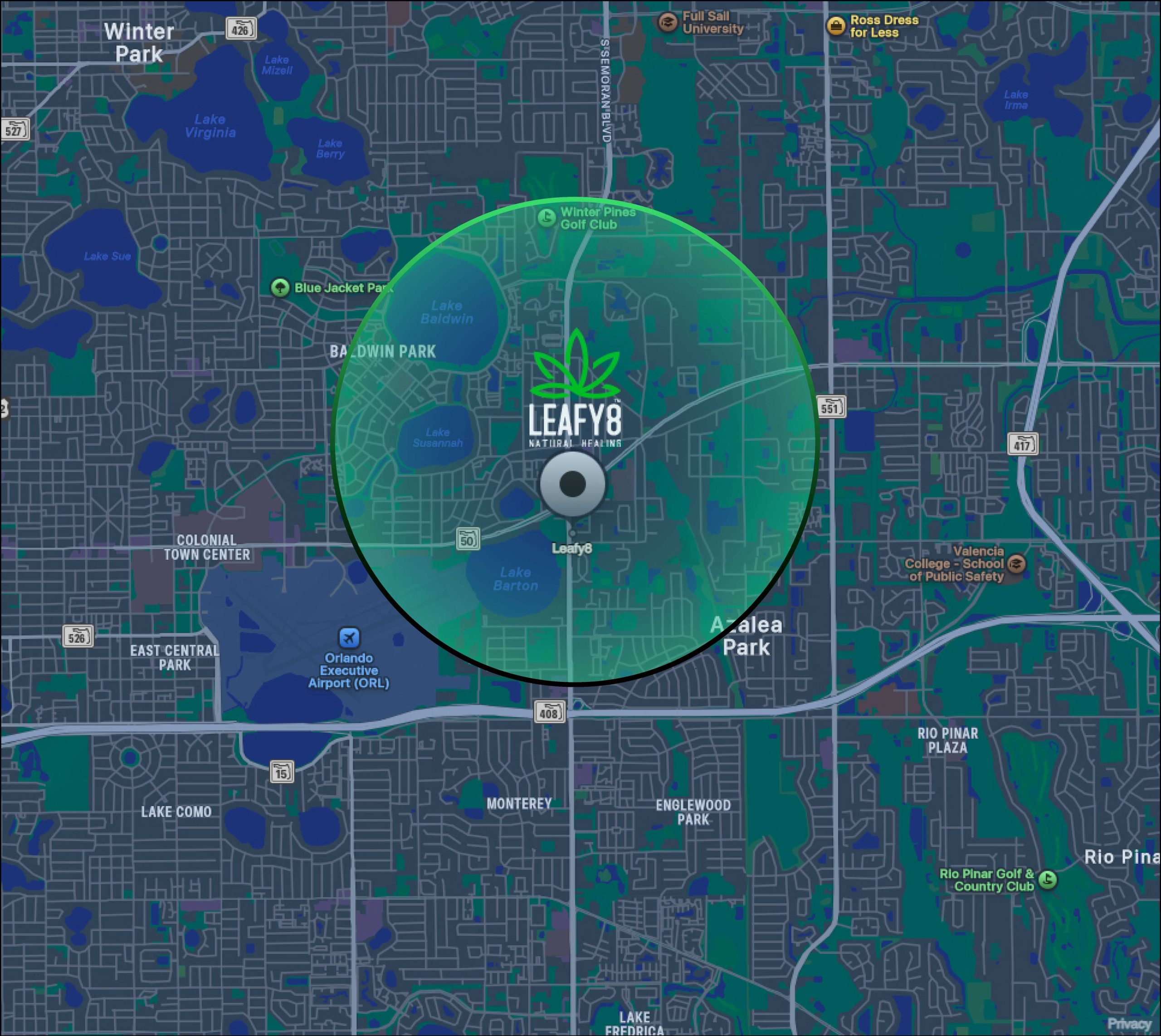 Find Leafy8 On Apple Maps!