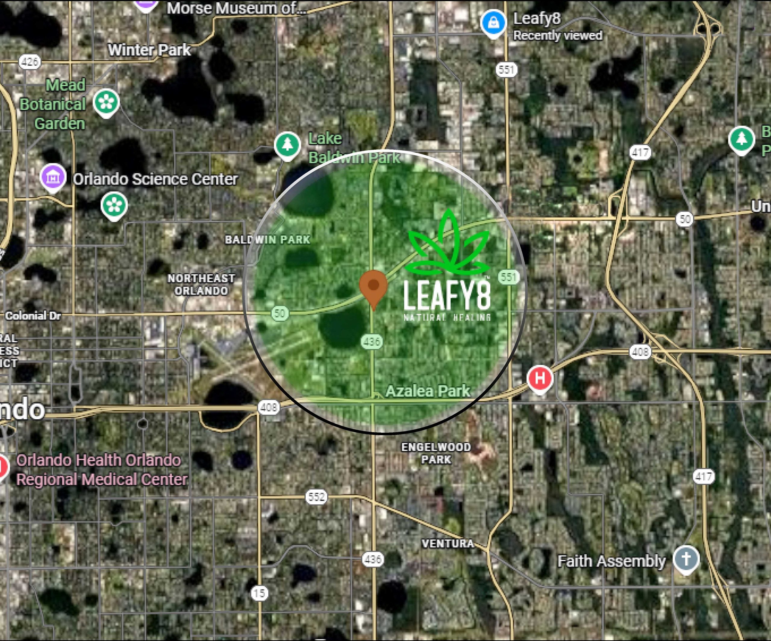 Find Leafy8 On Google Maps!