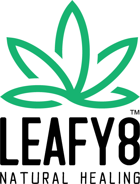 Leafy8 Delta-9 THC & Delta-8 THC Products Logo